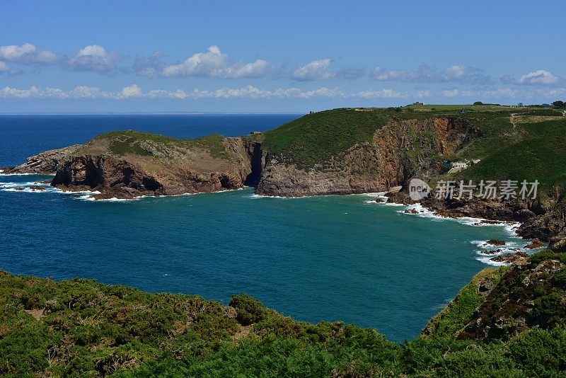 英国泽西岛Plemont Bay